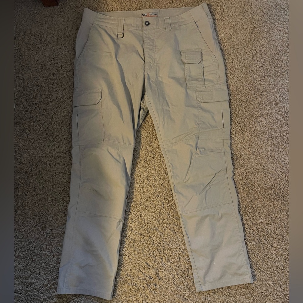 5.11 Tactical Light Gray Cargo Pants